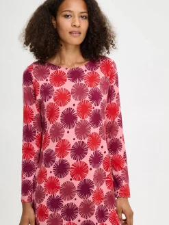 Nanso Yöasut Ja Oloasut*AMARA lyhyt pitkähihainen yöpaita -