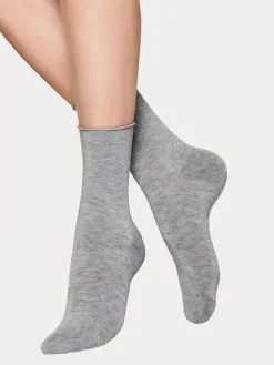 Nanso Katso Valikoima|Katso Sukat*BAMBOO COMFORT nilkkasukat - harmaa