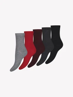 Nanso Katso Valikoima|Katso Sukat*COTTON BASIC nilkkasukat, 5-paria - monivärinen