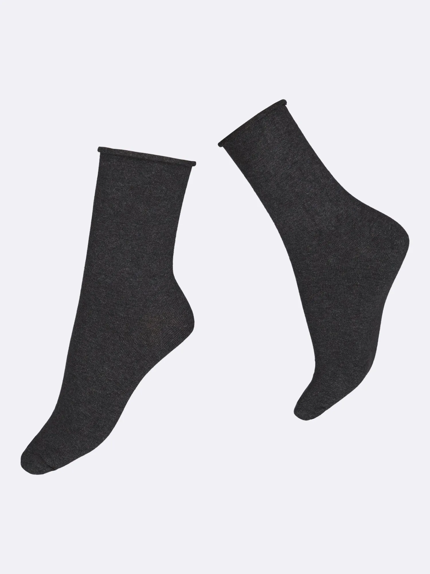 Nanso Katso Valikoima|Katso Sukat*COTTON COMFORT CUFF nilkkasukat - harmaa