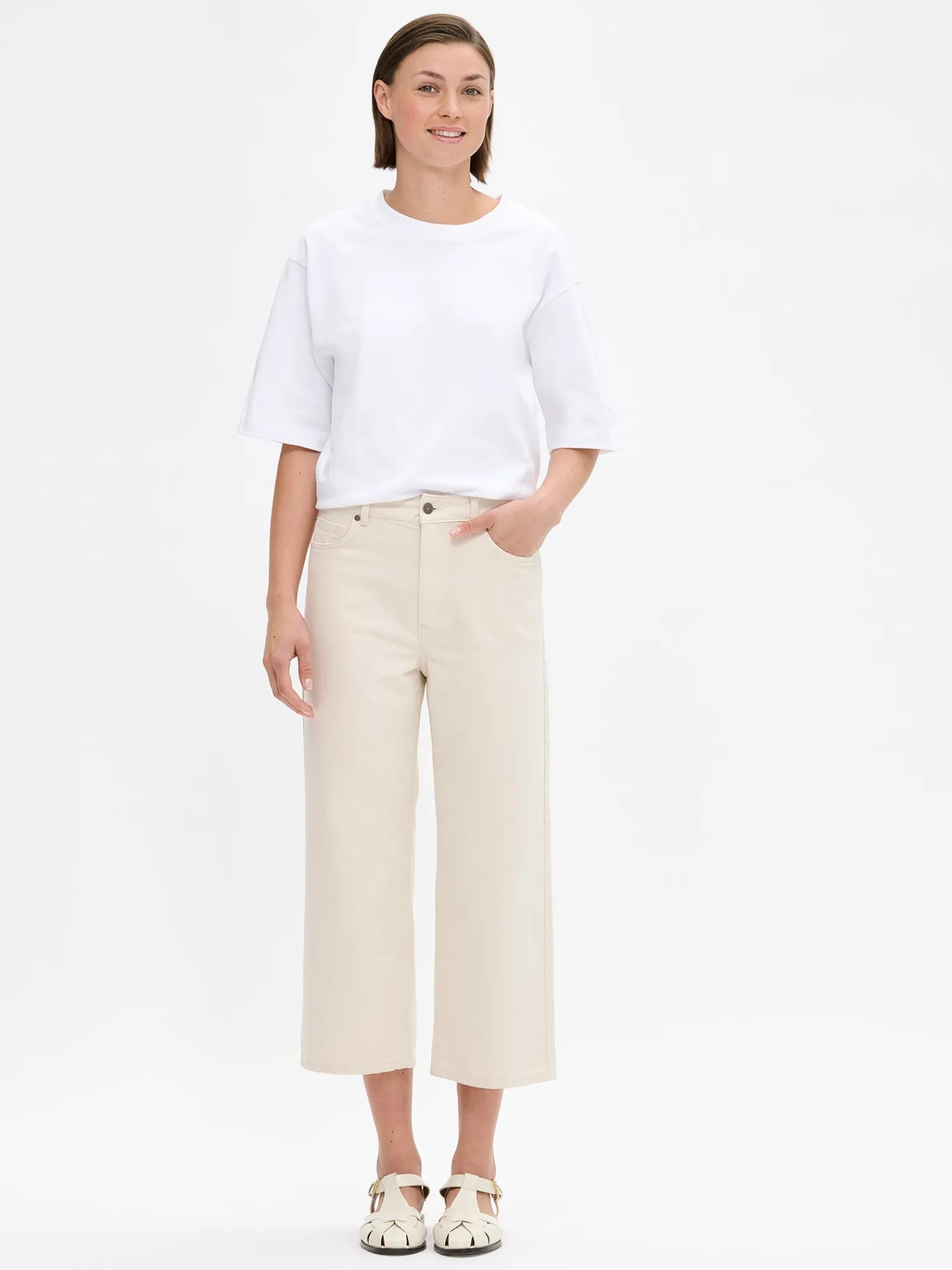 Nanso Housut Ja Farkut*CROPPED LEVEE farkut -