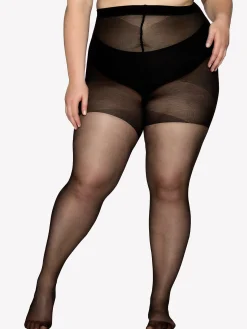 Nanso Katso Curvy-Sukkahousut|Katso Valikoima*CURVY 20 den sukkahousut - musta