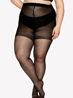 Nanso Katso Curvy-Sukkahousut|Katso Valikoima*CURVY 20 den sukkahousut - musta