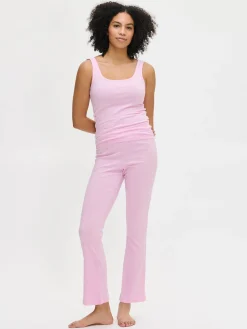 Nanso Yöasut Ja Oloasut*HEILA ribbihousut - vaaleanpunainen