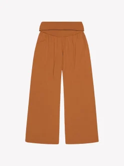 Nanso Yöasut Ja Oloasut*HENTO housut - ruskea