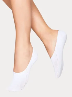 Nanso Katso Valikoima|Katso Sukat*HIGH CUT STEPS sukat - valkoinen