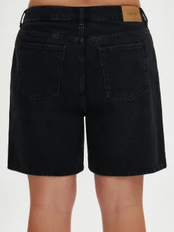 Nanso Housut Ja Farkut*KAMILLA farkkushortsit - tumman