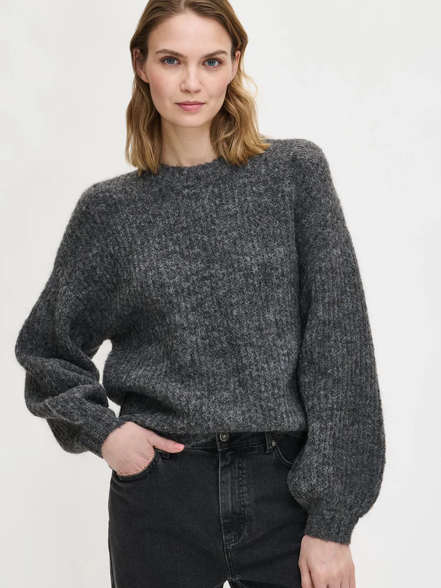 Nanso Neuleet*KARAMELLI neulepusero -