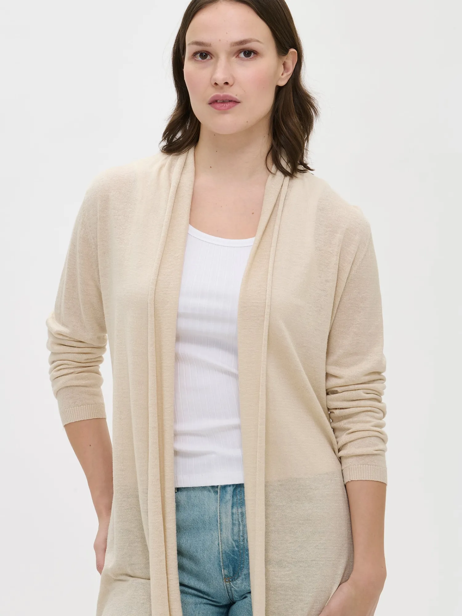 Nanso Neuleet*KARINA pitkä neuletakki -