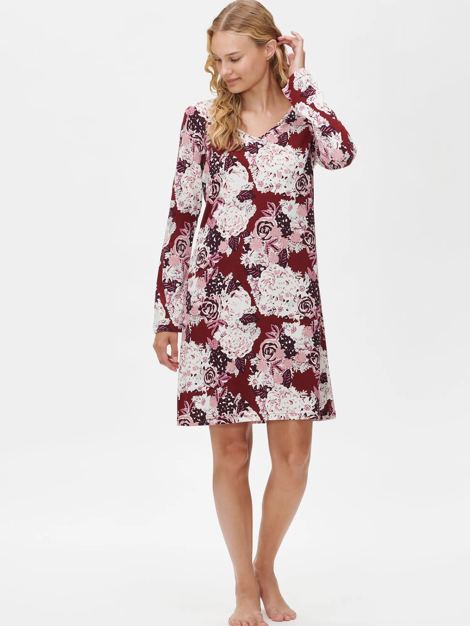 Nanso Yöasut Ja Oloasut*KRANSSI lyhyt yöpaita -