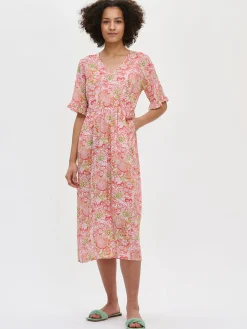 Nanso Mekot*KREETA pitkä kangasmekko -