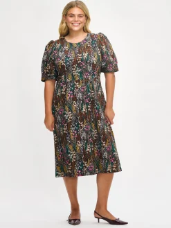 Nanso Mekot*KUUTAMO pitkä kangasmekko -