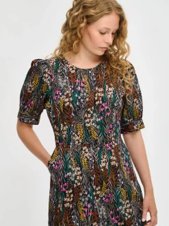 Nanso Mekot*KUUTAMO pitkä kangasmekko -