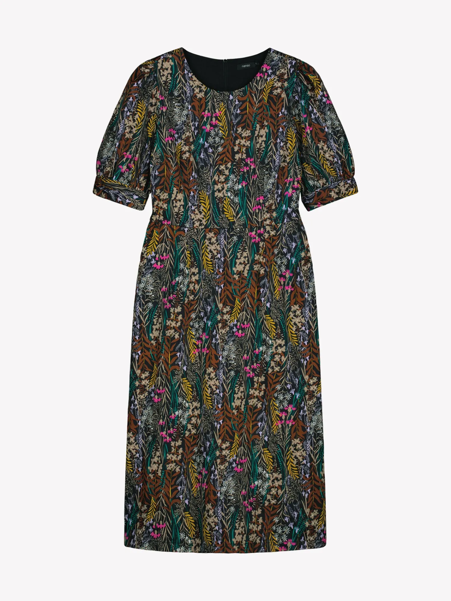 Nanso Mekot*KUUTAMO pitkä kangasmekko -