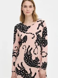 Nanso Yöasut Ja Oloasut*LEONORA lyhyt pitkähihainen yöpaita -