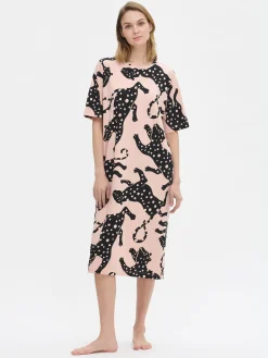 Nanso Yöasut Ja Oloasut*LEONORA pitkä yöpaita -