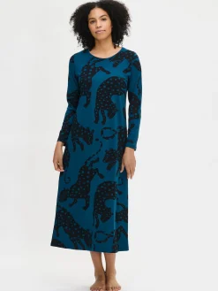 Nanso Yöasut Ja Oloasut*LEONORA pitkähihainen pitkä yöpaita –