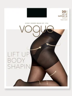 Nanso Katso Muotoilevat Sukkahousut|Katso Valikoima*LIFT UP SUPPORT 20 tukisukkahousut - musta