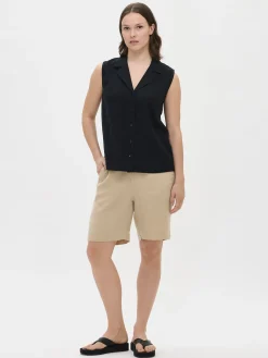 Nanso Pellavavaatteet|Housut Ja Farkut*LIINE pellavashortsit -