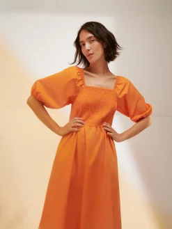 Nanso Mekot*LUISA pitkä kangasmekko -