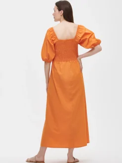 Nanso Mekot*LUISA pitkä kangasmekko -