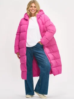 Nanso Takit, Jakut Ja Liivit*LUMI pitkä toppatakki - pinkki