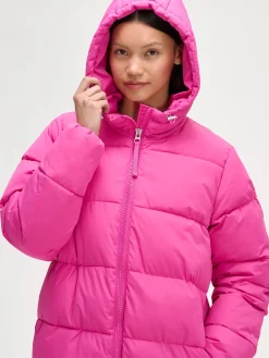 Nanso Takit, Jakut Ja Liivit*LUMI pitkä toppatakki - pinkki