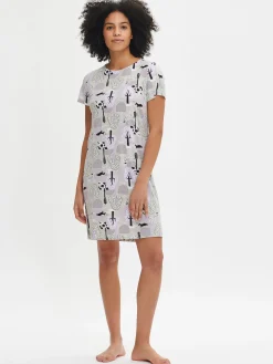 Nanso Yöasut Ja Oloasut*LUNA lyhyt yöpaita -