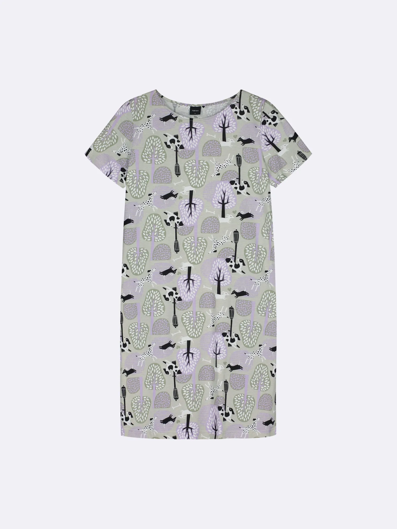 Nanso Yöasut Ja Oloasut*LUNA lyhyt yöpaita -