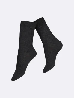 Nanso Katso Valikoima|Katso Sukat*MERINO nilkkasukat - tummanharmaa