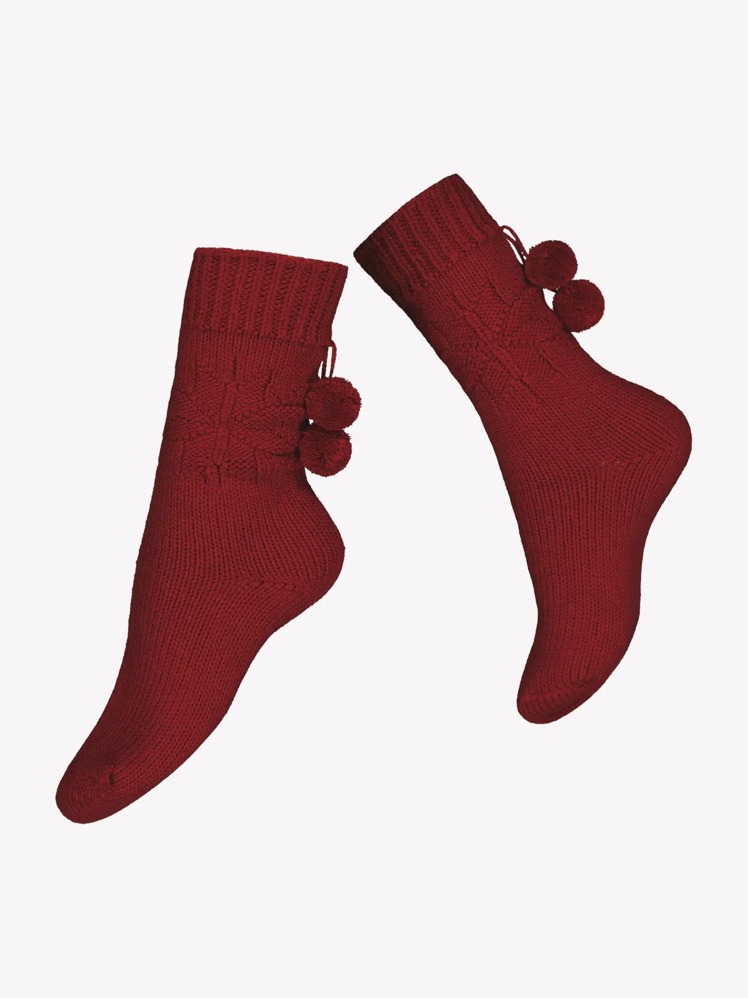 Nanso Katso Valikoima|Katso Sukat*MIRIAM WOOL nilkkasukat - punainen