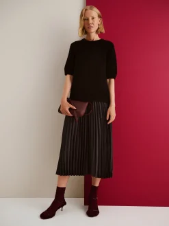 Nanso Asusteet|Laukut*NARU olkalaukku - tumma viininpunainen