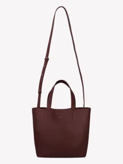 Nanso Laukut|Asusteet*NARU TOTE nahkalaukku - tumma viininpunainen