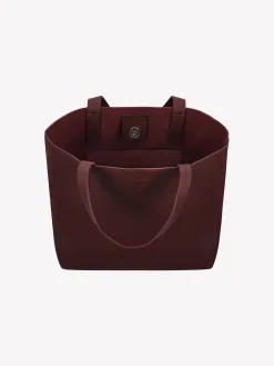 Nanso Laukut|Asusteet*NARU TOTE nahkalaukku - tumma viininpunainen