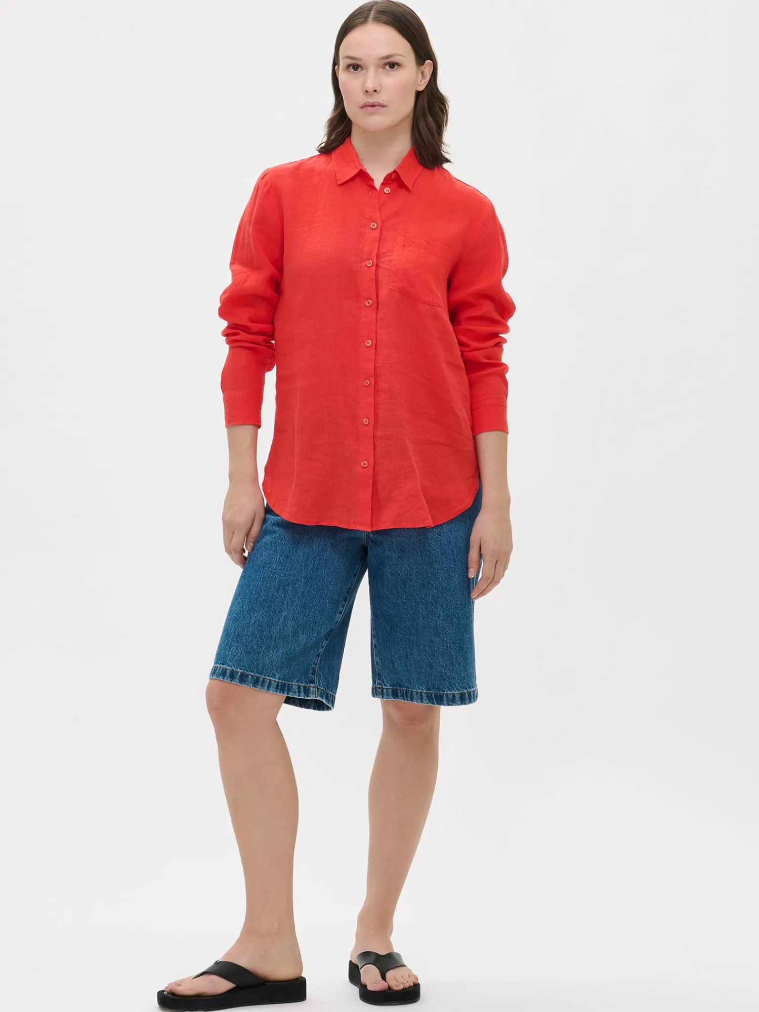 Nanso Pellavavaatteet|Paidat Ja Tunikat*PELLAVA paitapusero -