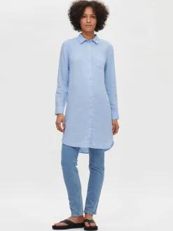 Nanso Pellavavaatteet|Paidat Ja Tunikat*PELLAVA pitkä paitapusero -