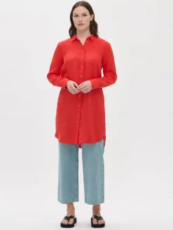 Nanso Pellavavaatteet|Paidat Ja Tunikat*PELLAVA pitkä paitapusero -