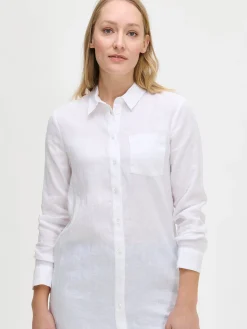 Nanso Pellavavaatteet|Paidat Ja Tunikat*PELLAVA pitkä paitapusero -