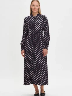 Nanso Mekot*POLKKA pitkä kangasmekko -