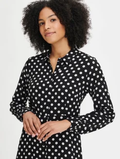 Nanso Mekot*POLKKA pitkä kangasmekko -