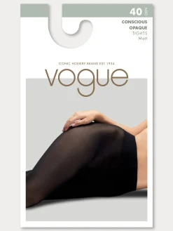 Nanso Katso Valikoima|Katso Sukkahousut*RECYCLED OPAQUE 40 sukkahousut - musta