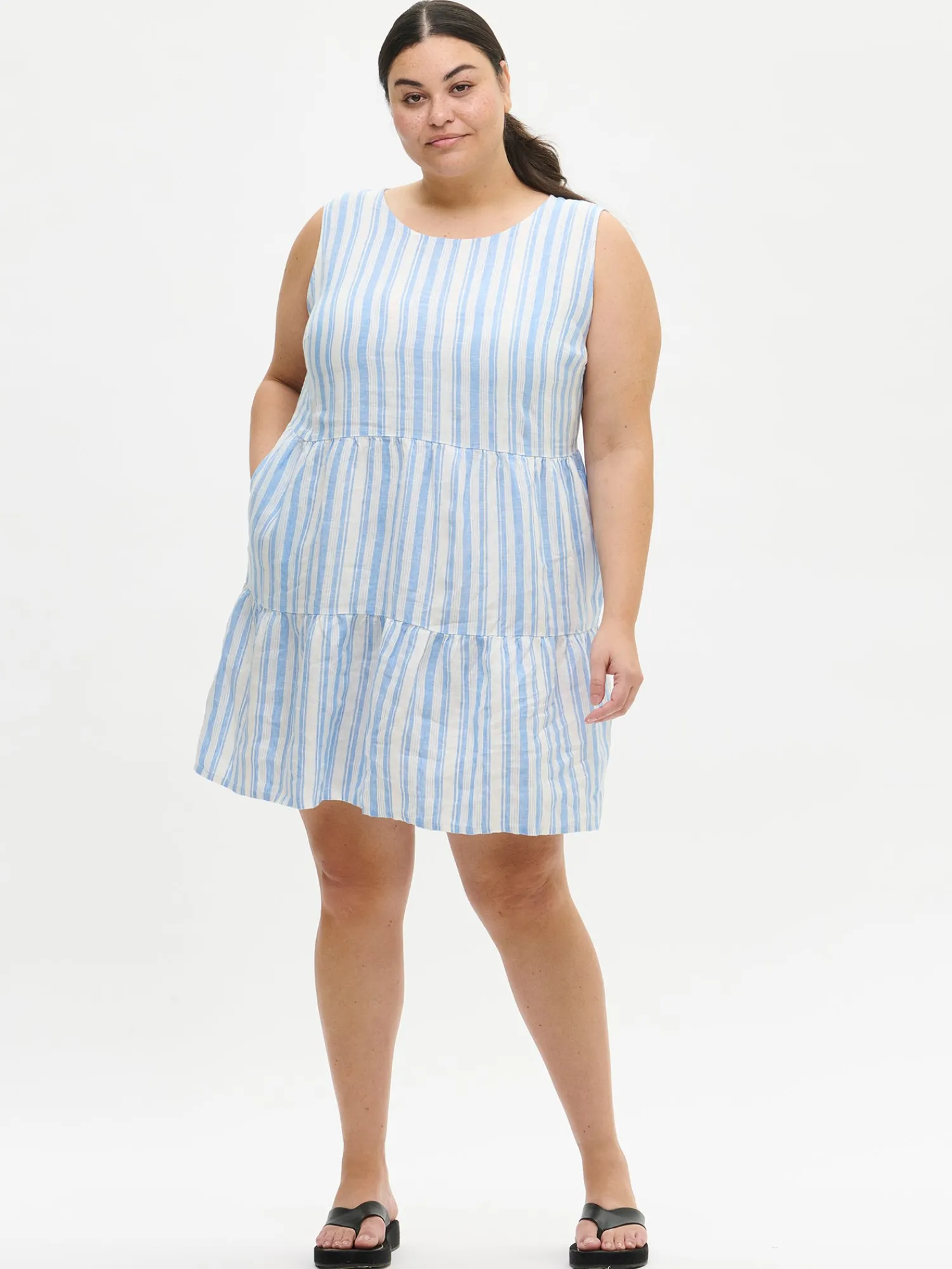 Nanso Pellavavaatteet|Mekot*REGATTA pellavamekko -