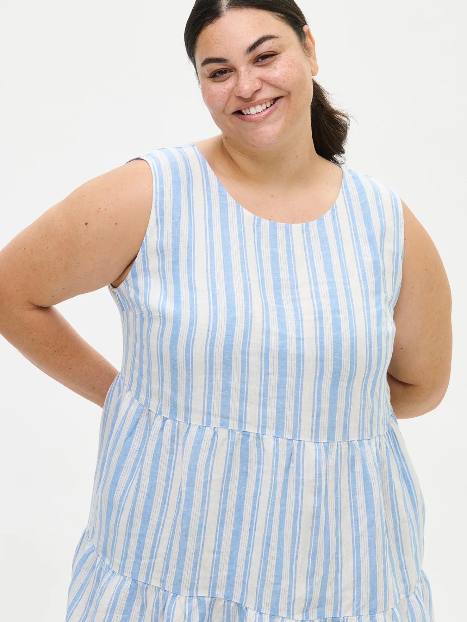 Nanso Pellavavaatteet|Mekot*REGATTA pellavamekko -