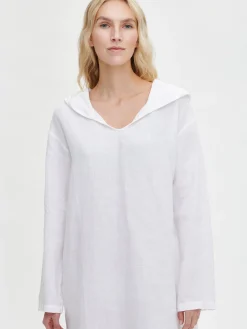 Nanso Pellavavaatteet|Yöasut Ja Oloasut*SARASTUS hupparimekko -