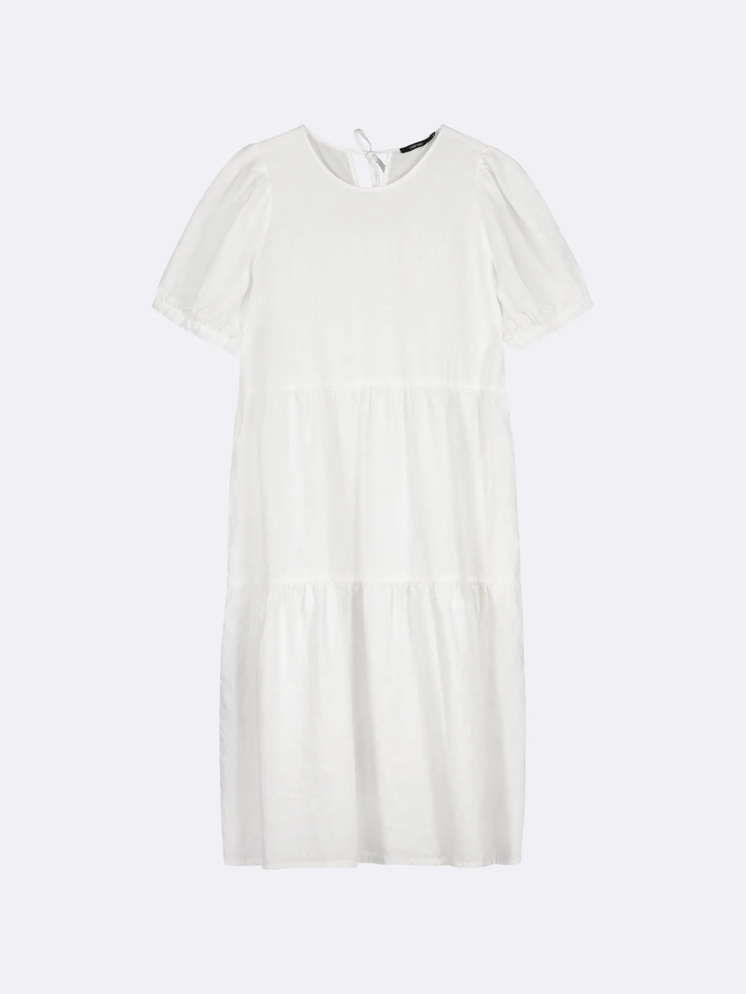 Nanso Pellavavaatteet|Mekot*SARASTUS midi pellavamekko -