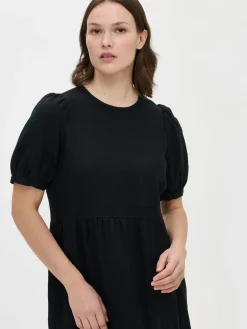 Nanso Pellavavaatteet|Mekot*SARASTUS pitkä pellavamekko -