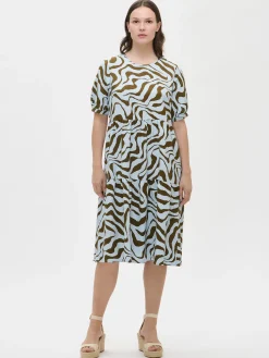 Nanso Mekot*SAVANNA midi kangasmekko -