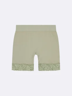 Nanso Katso Valikoima|Katso Sukkahousut*SEAMLESS LACE SHORT leggingsit - vihreä