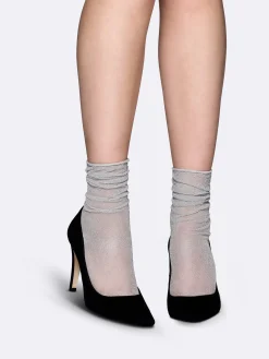 Nanso Katso Valikoima|Katso Sukat*SHIMMER nilkkasukat -