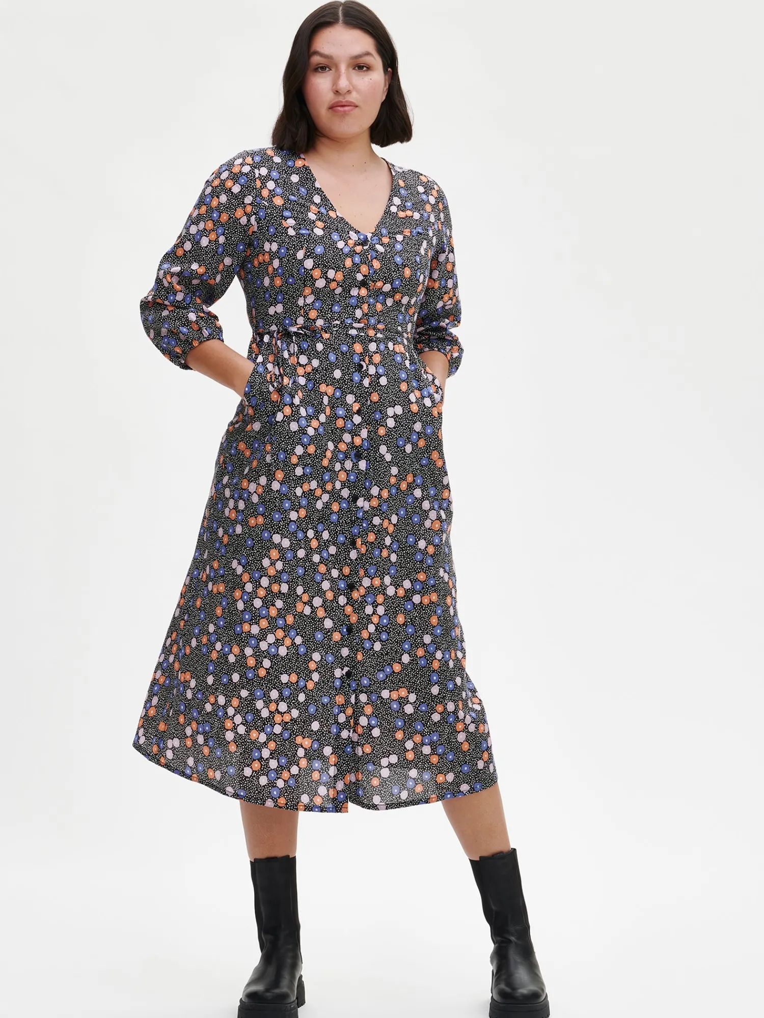 Nanso Mekot*SORBETTI pitkä kangasmekko -